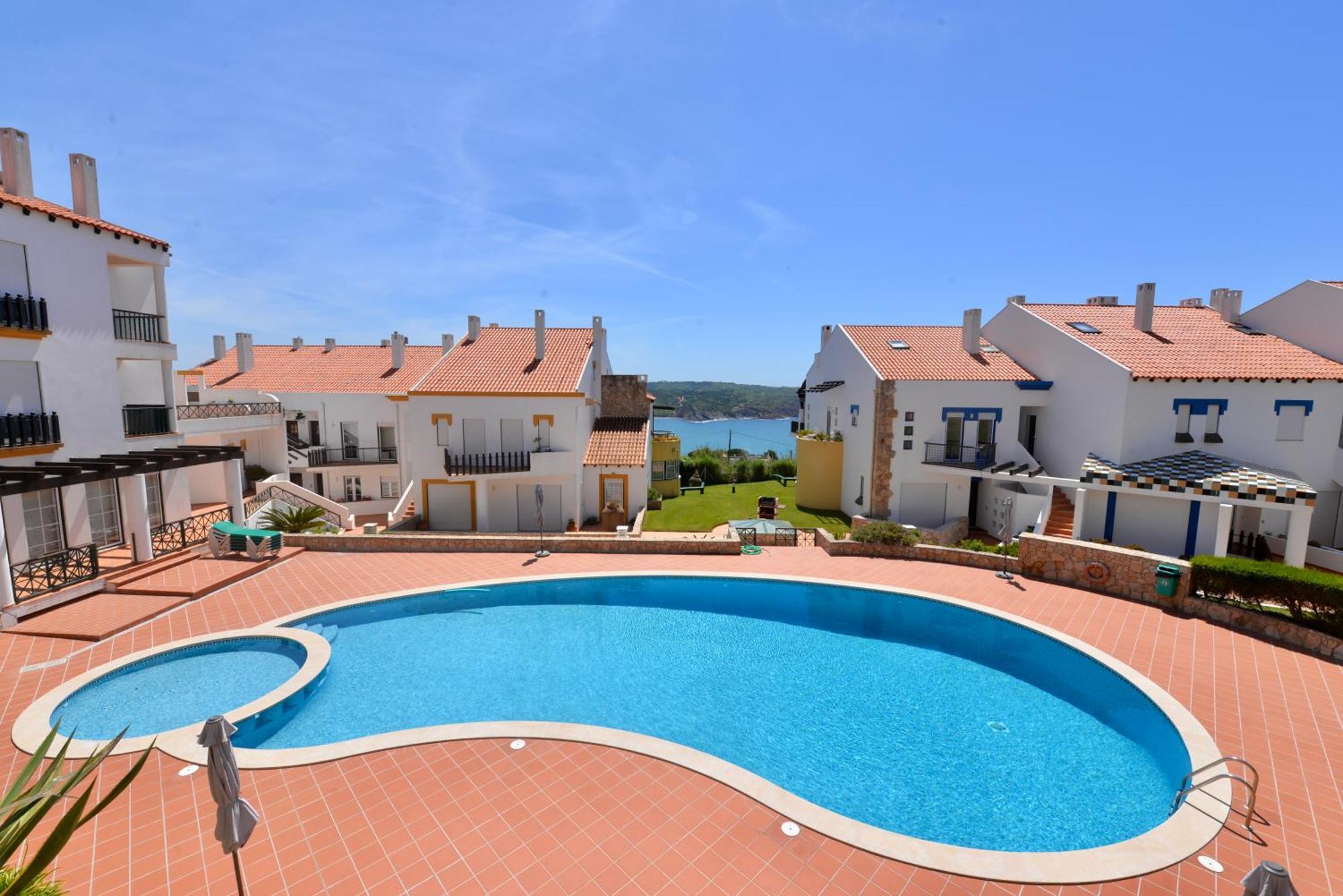 Paddle - Sea View Apartment With 3 Pools, Tennis & Squash Court São Martinho do Porto Exterior photo